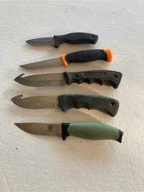 Vintage/modern knife lot